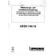 SEPPELFRICKE UKSD140.10 Owners Manual